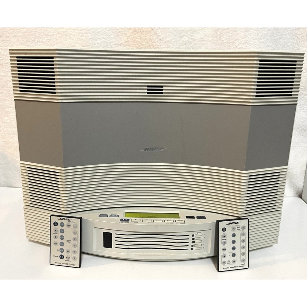 Bose Acoustic Wave CD-3000 Music System+ 5 CD Multi-Disc Changer Tested Working